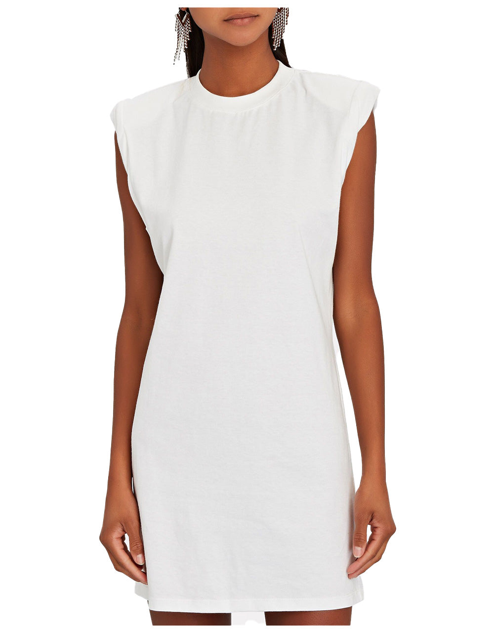 Substance Padded Shoulder Mini Dress OFFSEIDS NEW YORK Substance Padded Shoulder Mini Dress OFFSEIDS NEW YORK