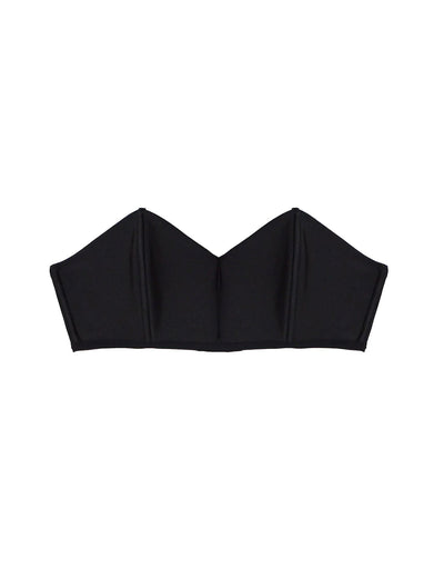 Charlotte Bandeau Bra - Black