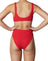 The High Rise Pant- Crimped Red