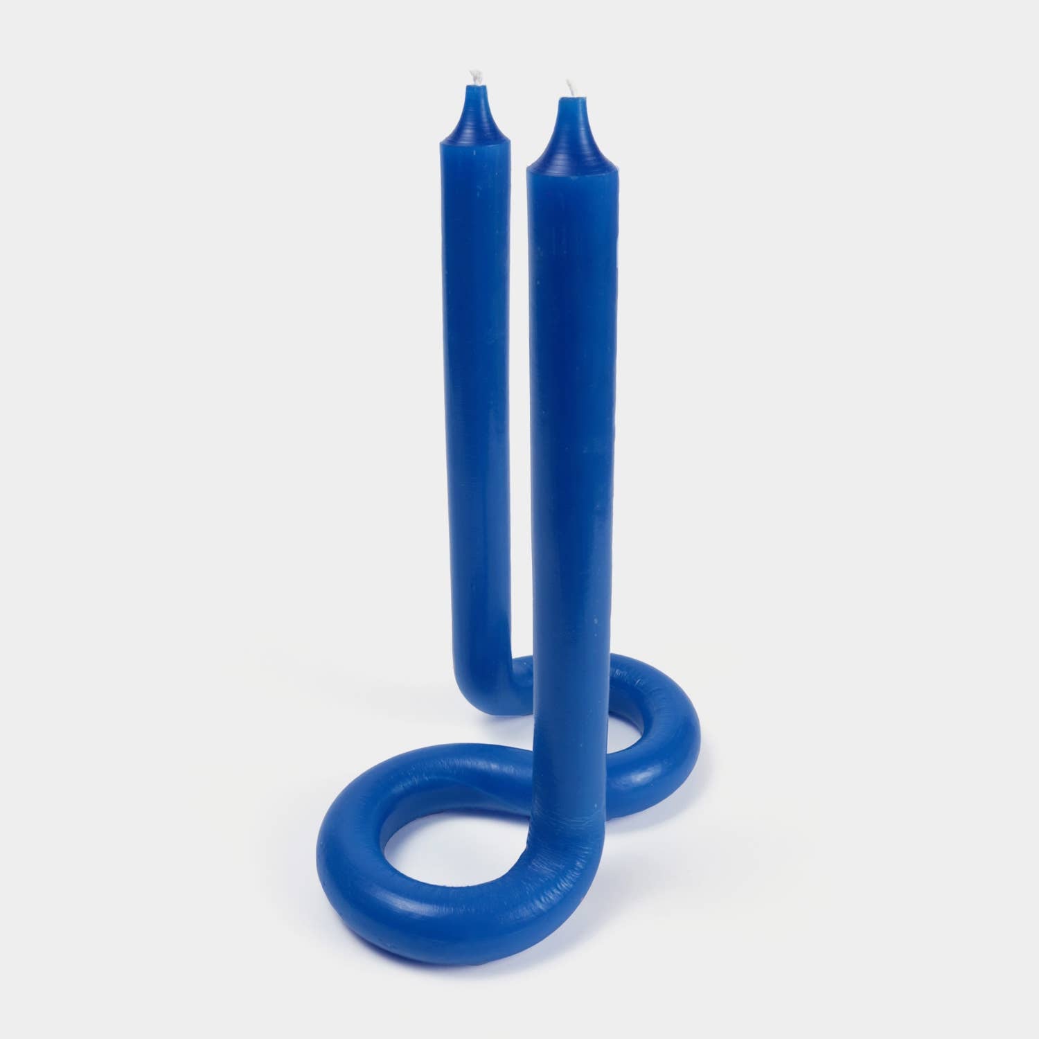 Twist Candle-Royal Blue