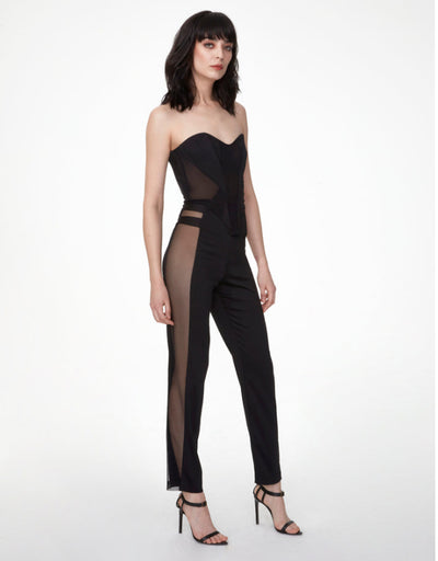 Sheer Straight Leg Trousers