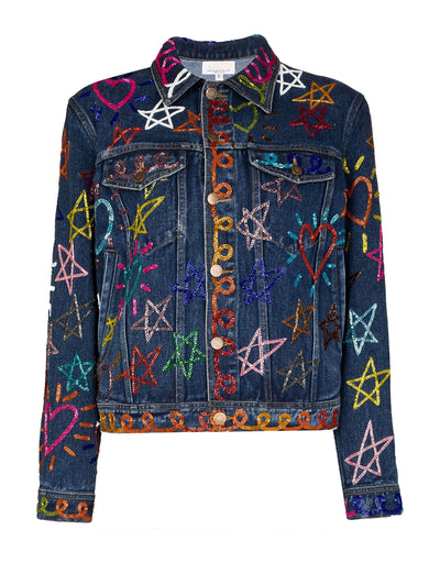 Doodle Denim Jacket