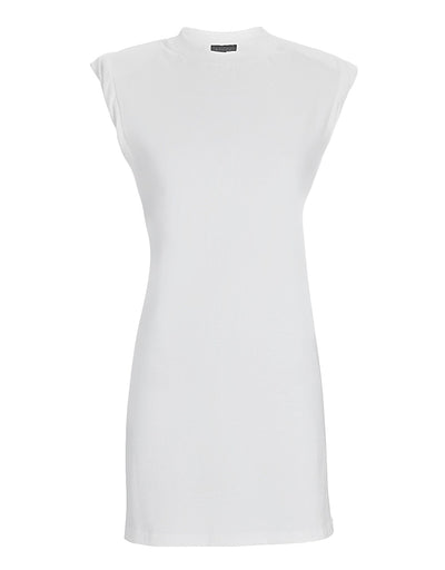 Substance Padded Shoulder Mini Dress