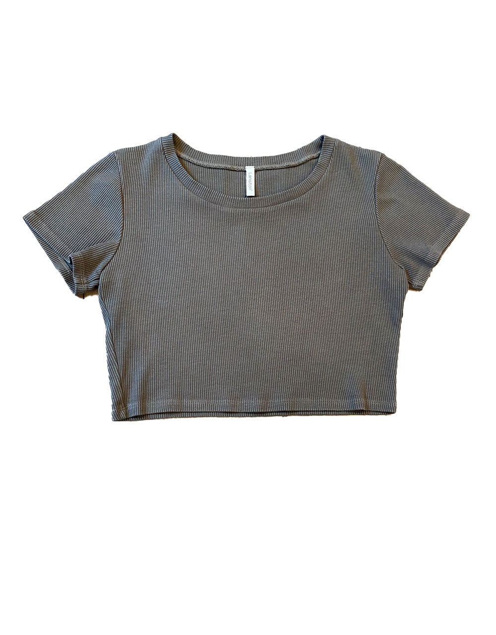 Cropped Tee- Military