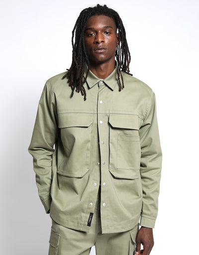 Harmony Twill Overshirt