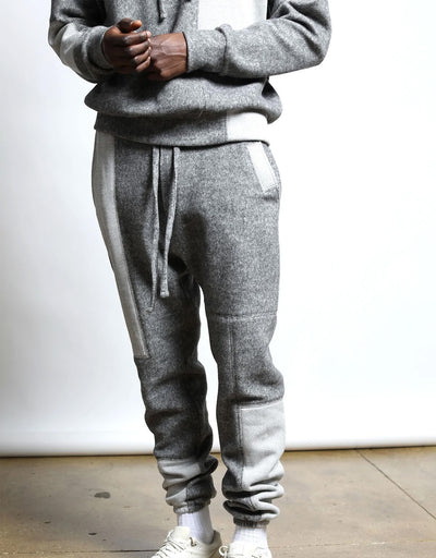 Maddux Plush Fleece Patchwork Pants