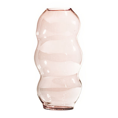 Muse Vase Large-Clear Copper