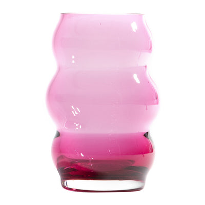 Muse Vase Small-Rubine