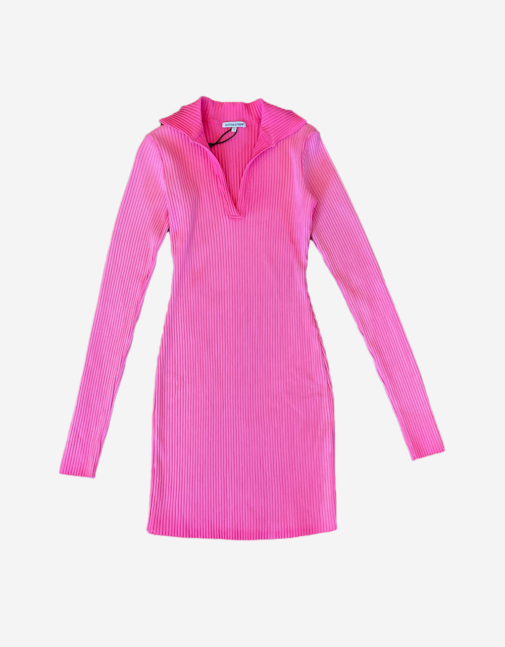 Ibiza Polo Dress- Hot Pink Mix