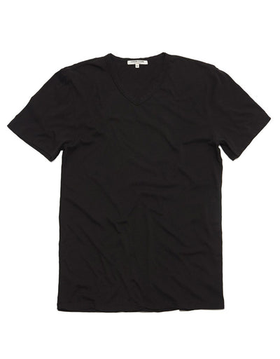 Classic V-Neck Tee-Jet