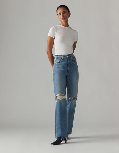 Sara Super High Rise Slim Straight