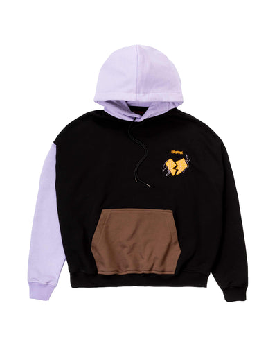 Colour Block Oversize Hoodie