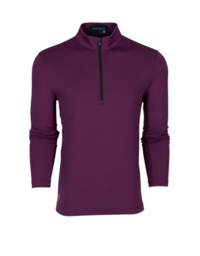 Sequoia Quarter Zip - Aubergine