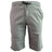Grey Linen Stretch-Linen Bermuda Shorts