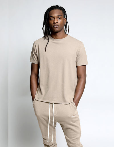 Fleury Slub Tee - Mocha