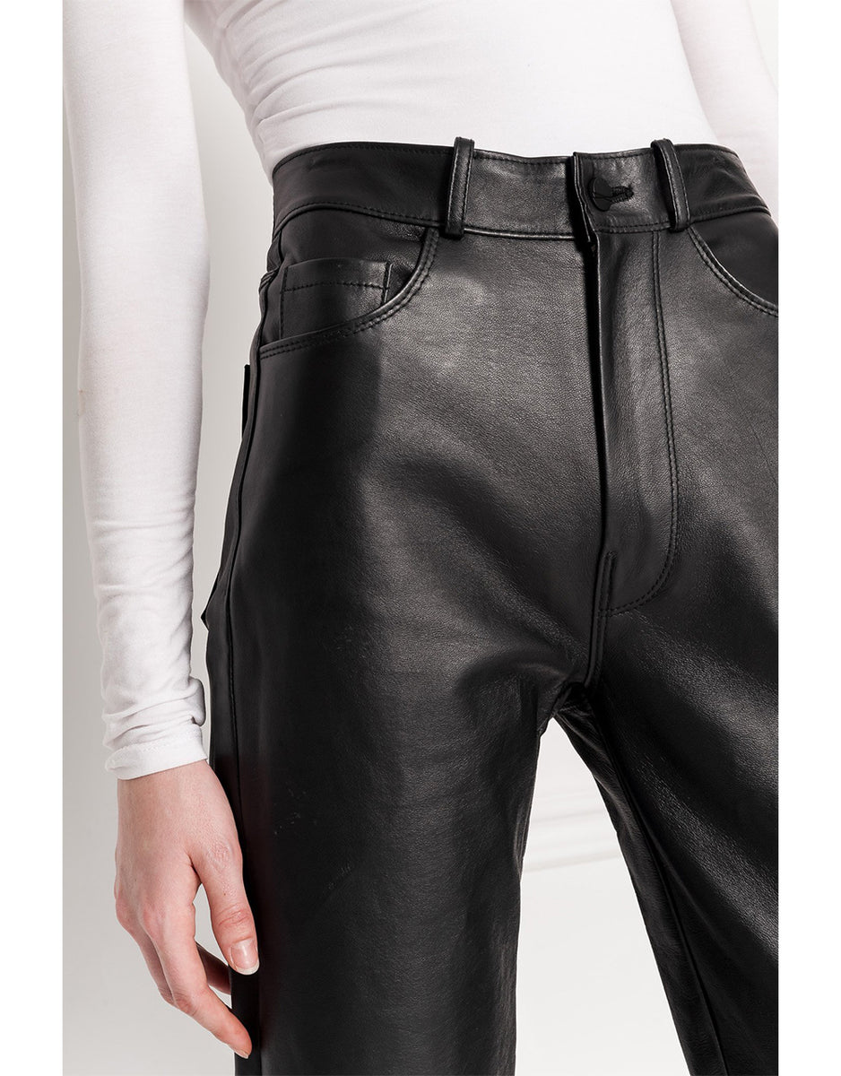 Adeline Leather Jeans – OFFSEIDS NEW YORK
